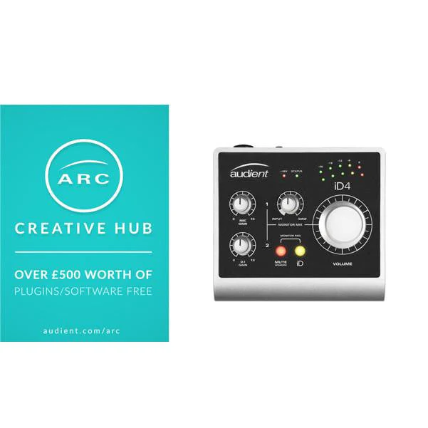 Audient iD4 2-in/2-out USB Audio Interface - Image 8