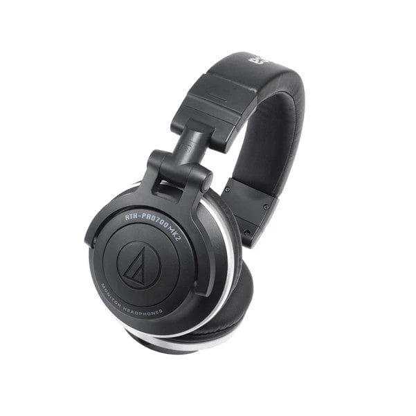 Audio-Technica ATH-PRO700MK2 Professional DJ Monitor Headphones - Black
