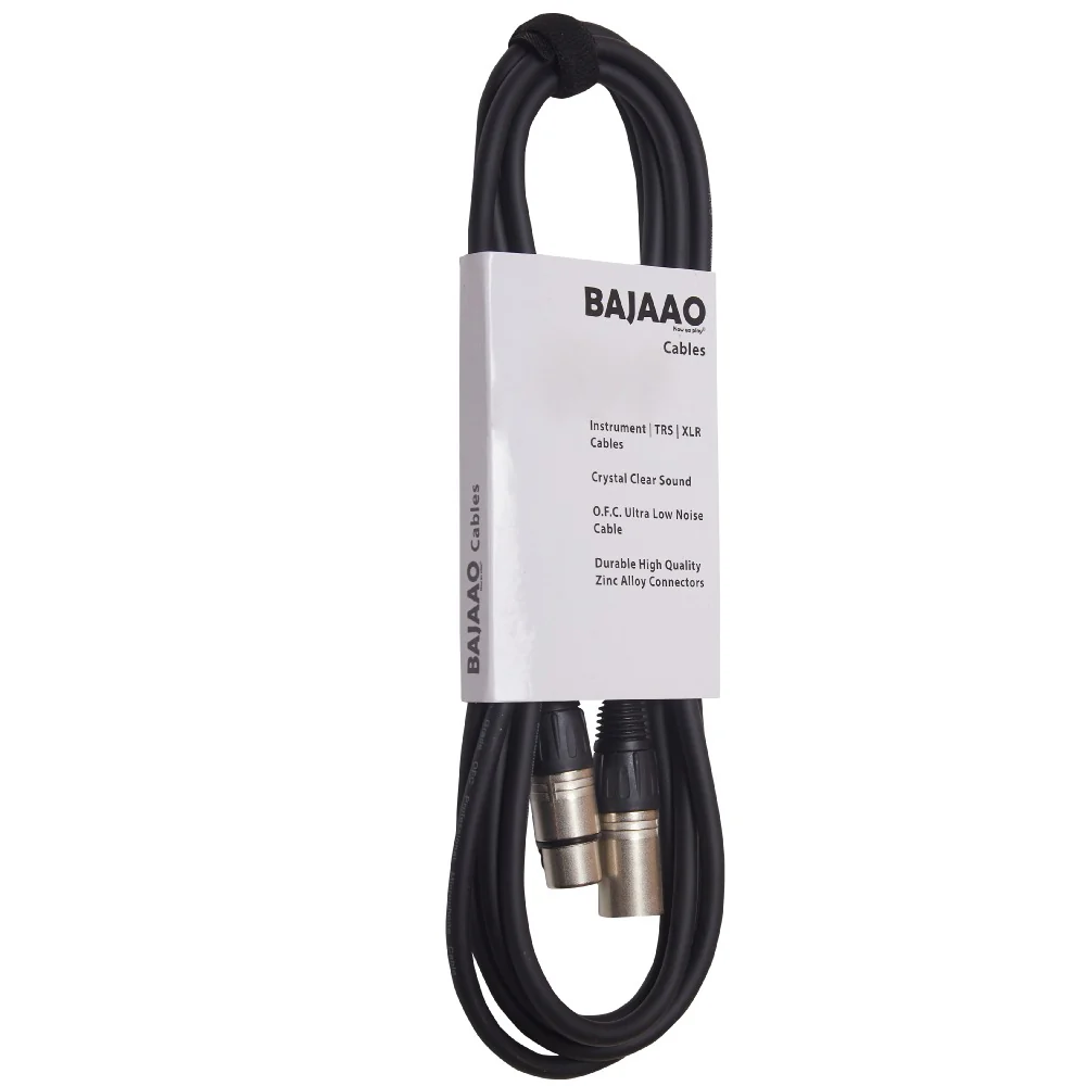 Bajaao Male XLR to Female XLR Microphone Cable - Image 42