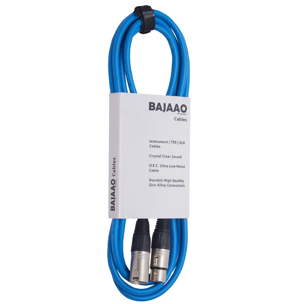 Bajaao Male XLR to Female XLR Microphone Cable - Image 50