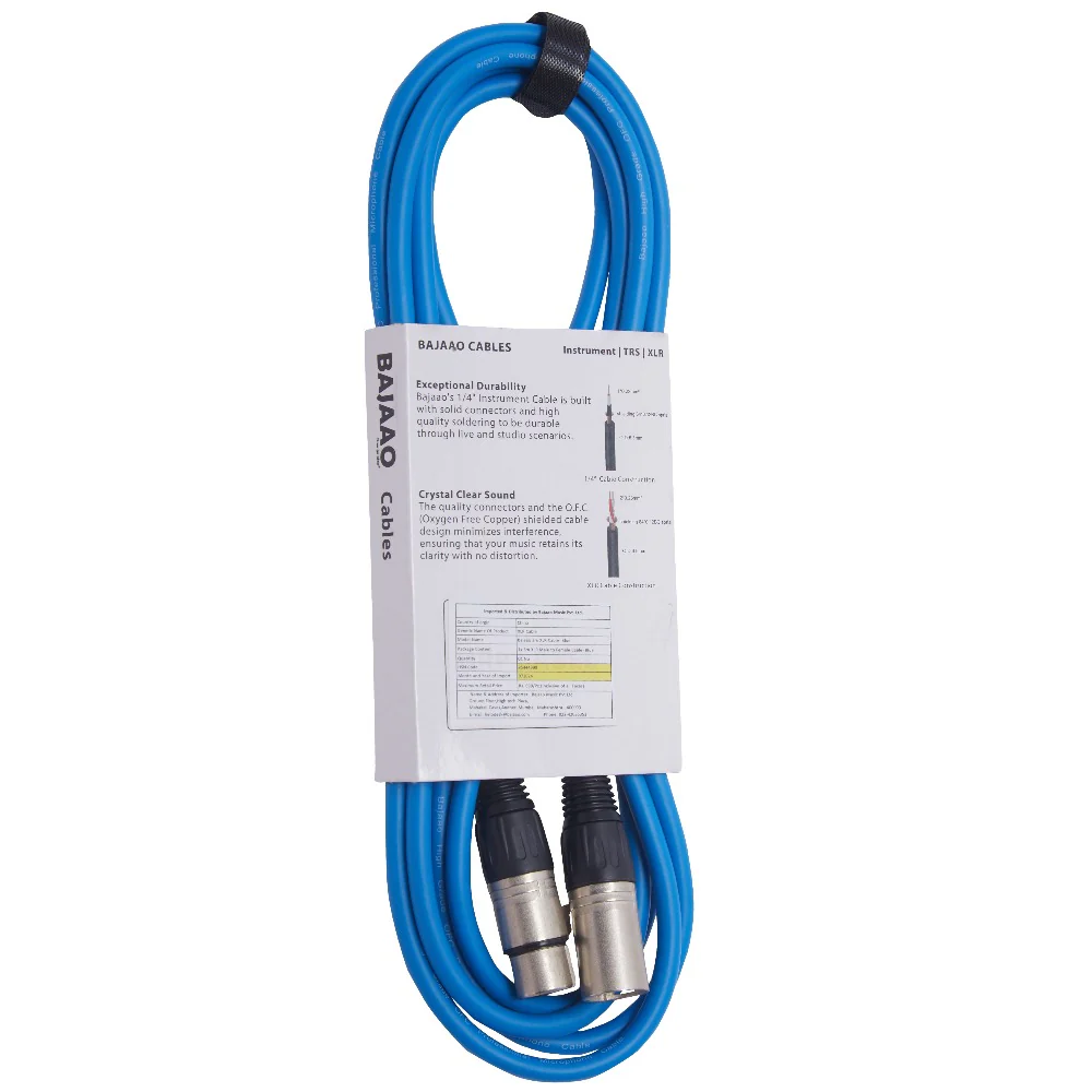 Bajaao Male XLR to Female XLR Microphone Cable - Image 51