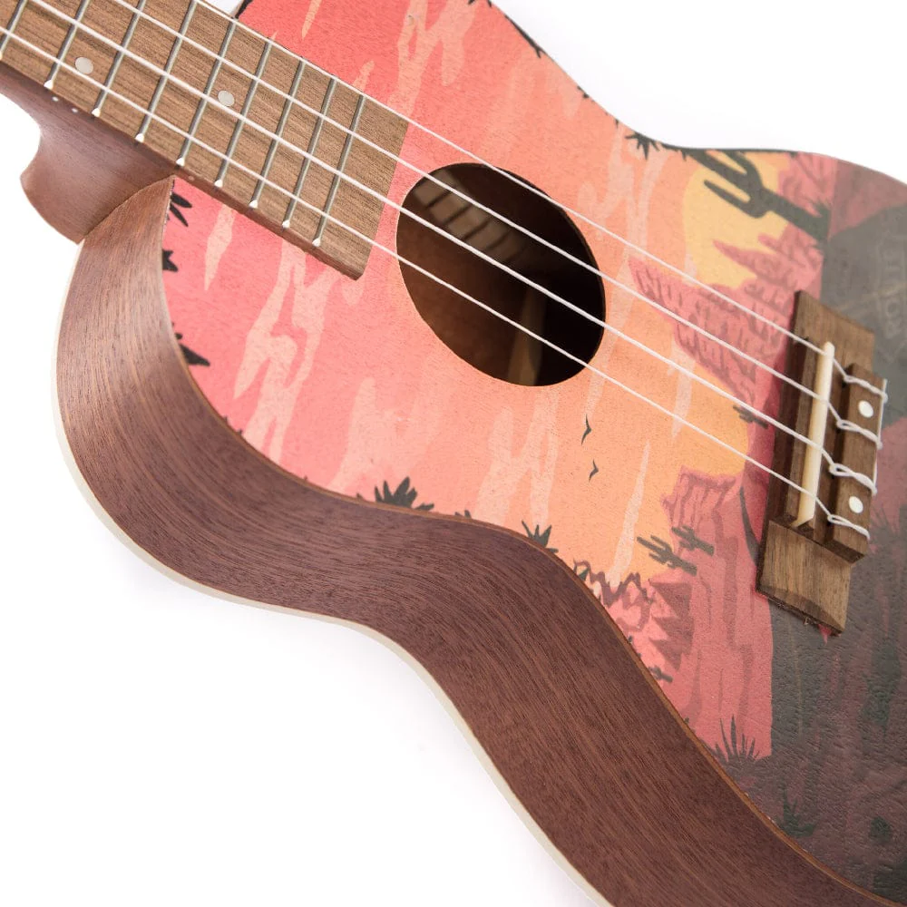 Bamboo New Generation Culture Line Series Concert Ukulele with Gig Bag - Image 13
