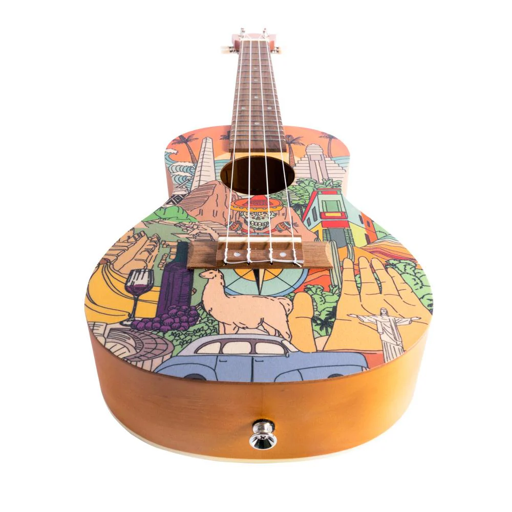 Bamboo New Generation Culture Line Series Concert Ukulele with Gig Bag - Image 3