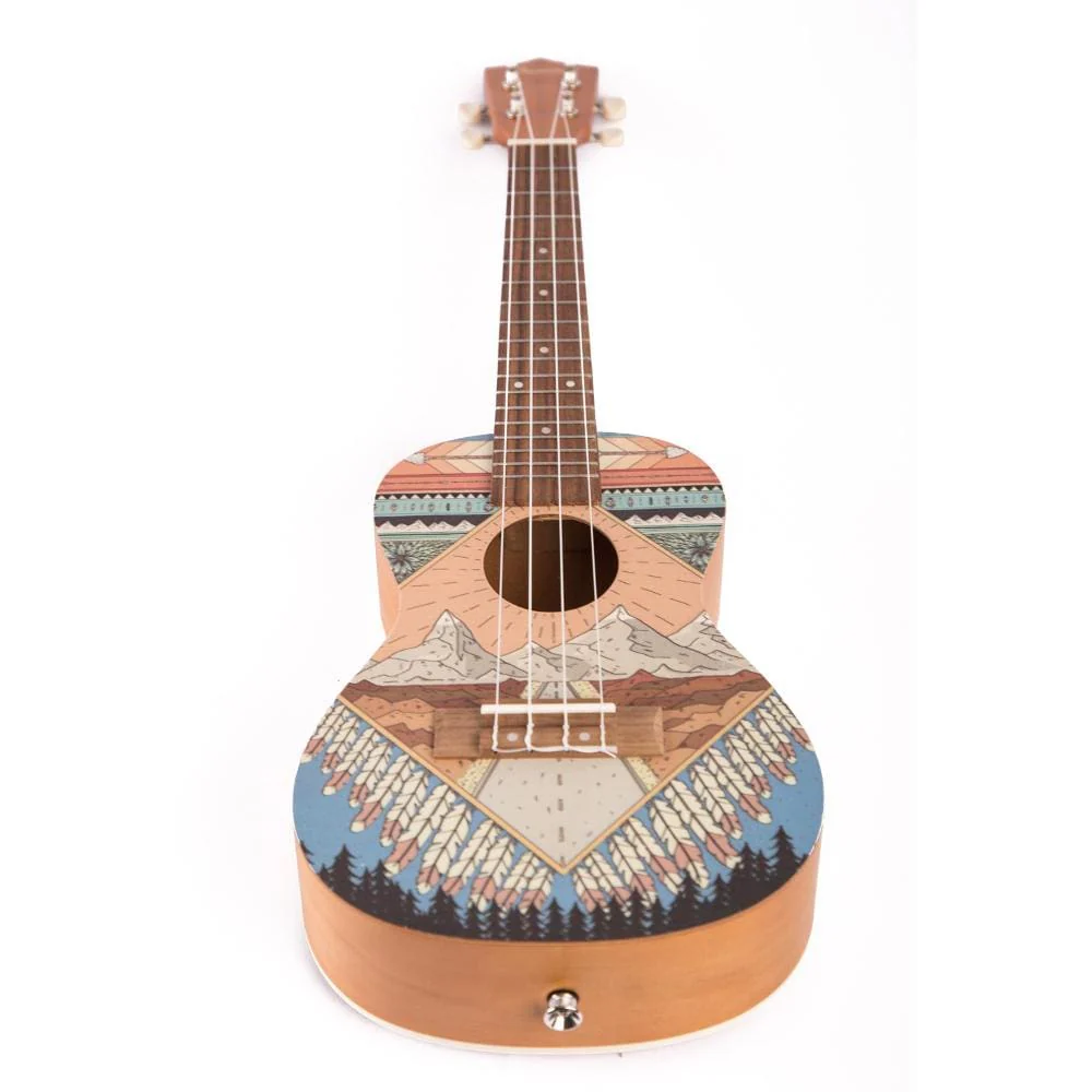 Bamboo New Generation Culture Line Series Concert Ukulele with Gig Bag - Image 8