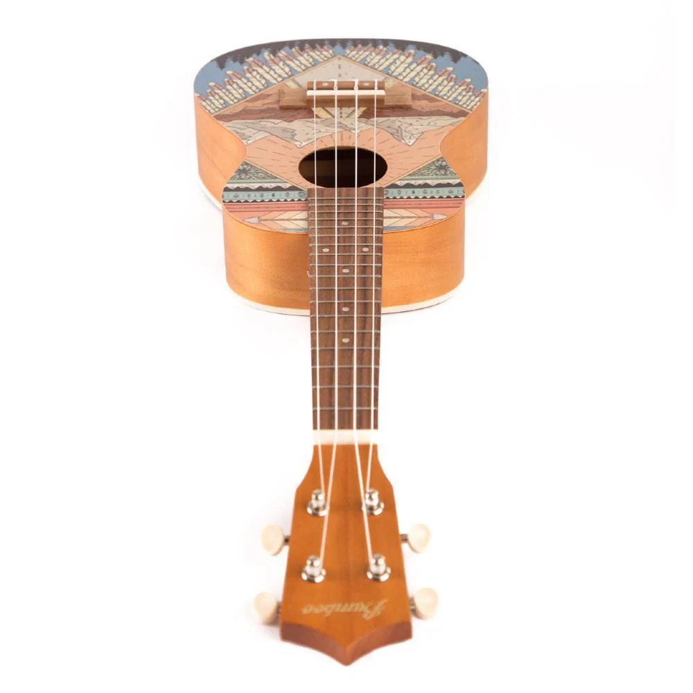 Bamboo New Generation Culture Line Series Concert Ukulele with Gig Bag - Image 9