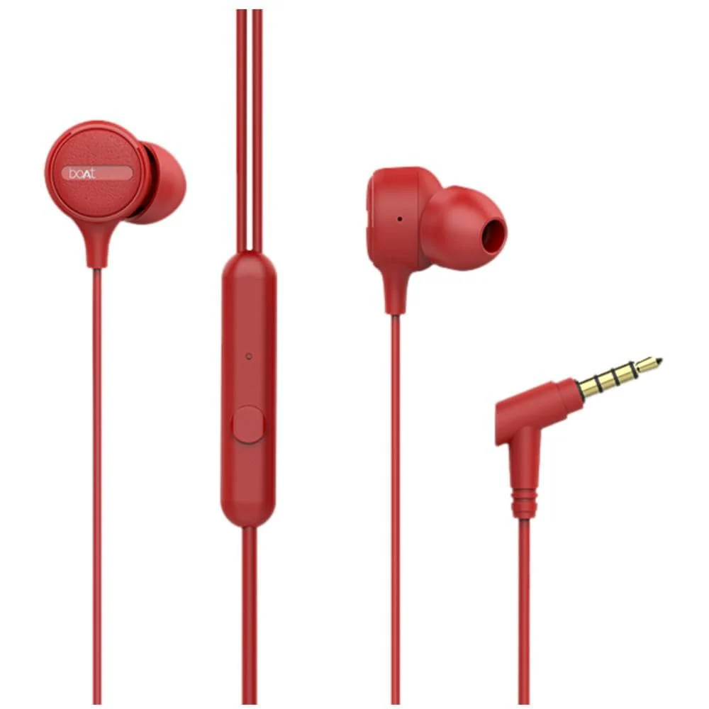 boAt BassHeads 103 In Ear Wired Headphone With Mic - Image 5