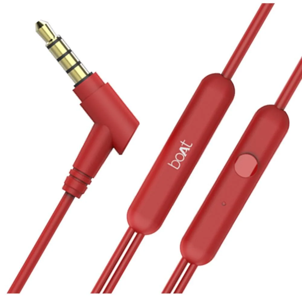 boAt BassHeads 103 In Ear Wired Headphone With Mic - Image 6