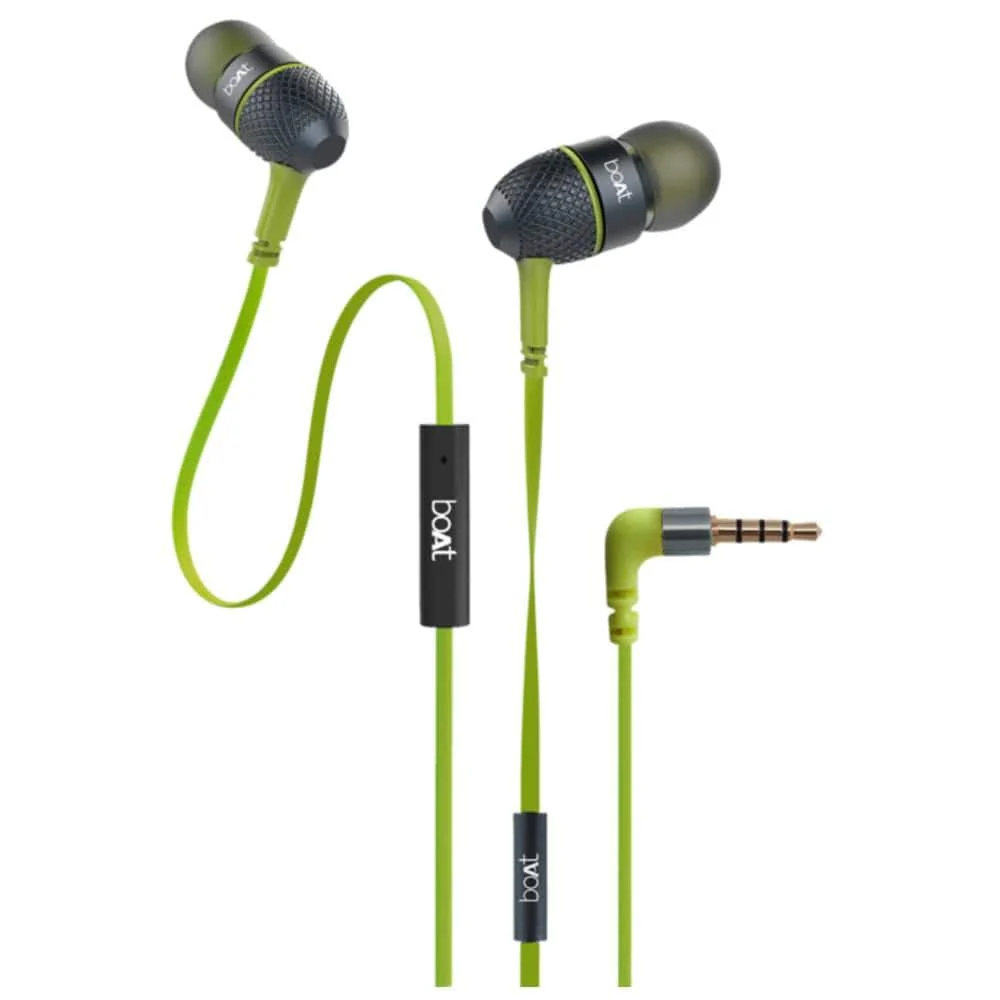 boAt BassHeads 220 In Ear Wired Headphone With Mic - Image 5