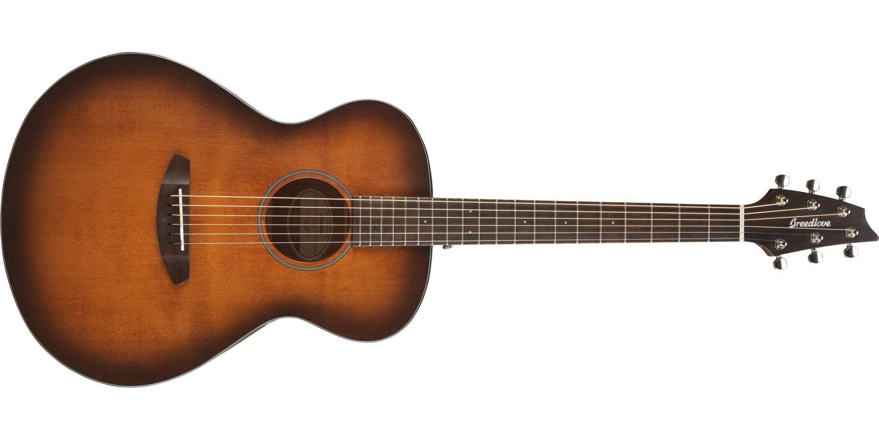 Breedlove Discovery Concert Satin Bourbon Sitka Mahogany Acoustic Guitar