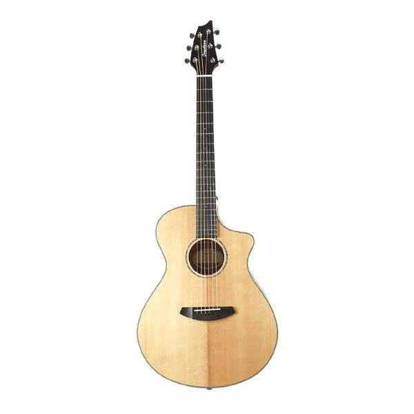 Breedlove Pursuit Exotic Concert Sitka Spruce Myrtlewood Electro Acoustic Guitar With Bag