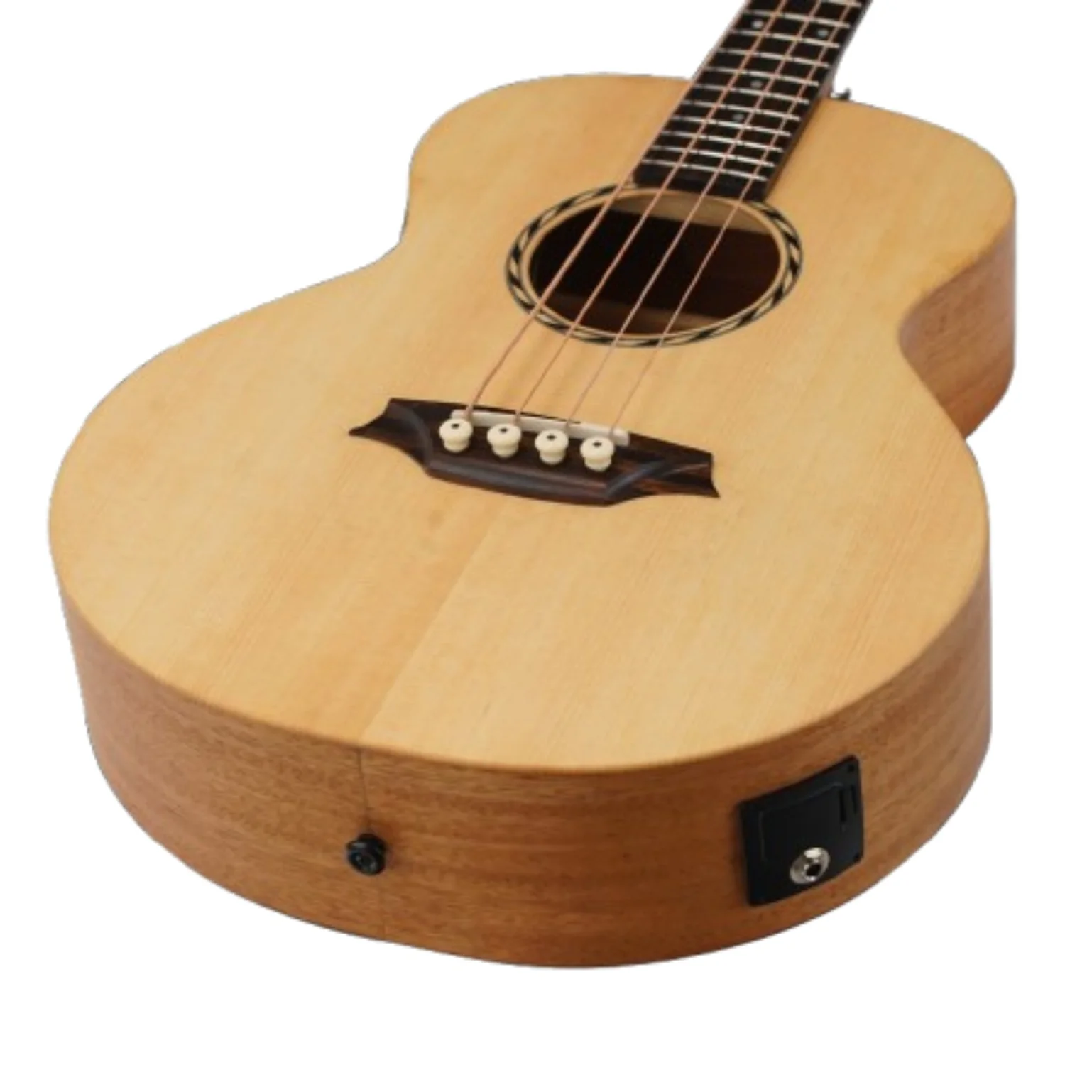 Bromo BAT8E Bass Tahoma Acoustic Bass Guitar with Fishman EQ - Image 4