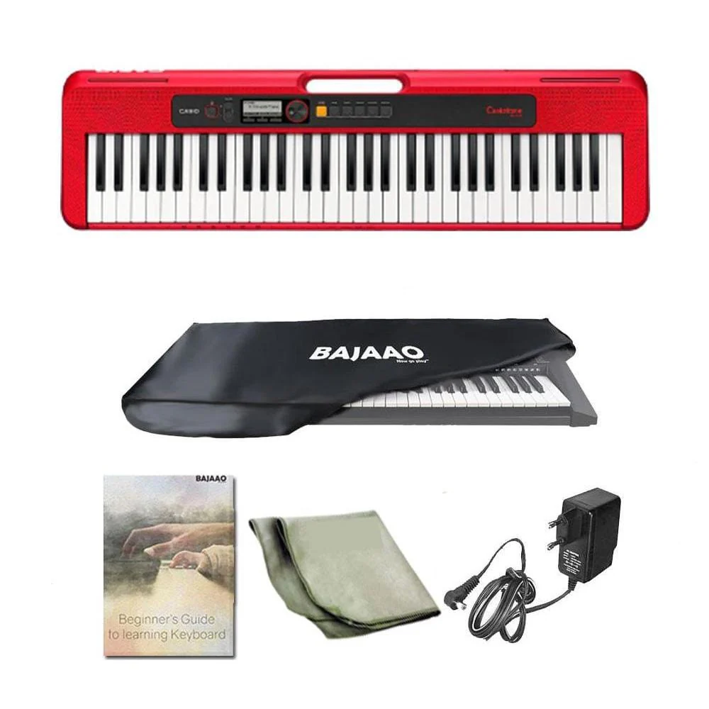 Casio Casiotone CT S200 61 Key Portable Keyboard with Adapter, Polishing Cloth, Dust Cover, Online Lessons, Warranty & Ebook - Image 15
