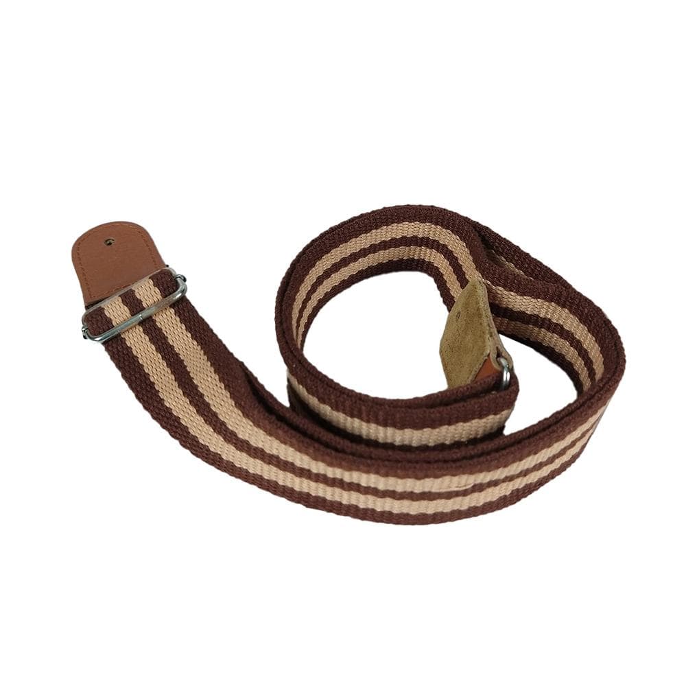 Bajaao Cotton Guitar Strap for Ukulele / Electric / Acoustic Guitar - Brown & Beige