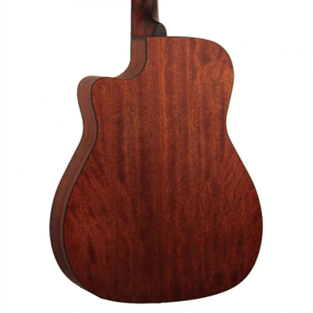 Cort AF500C Standard Series Open Pore Cutaway Acoustic Guitar with Gigbag, Tuner, Strap, Picks, Polishing Cloth & Ebook - Image 10