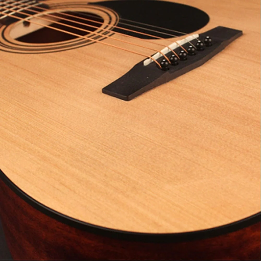 Cort AF500C Standard Series Open Pore Cutaway Acoustic Guitar with Gigbag, Tuner, Strap, Picks, Polishing Cloth & Ebook - Image 13