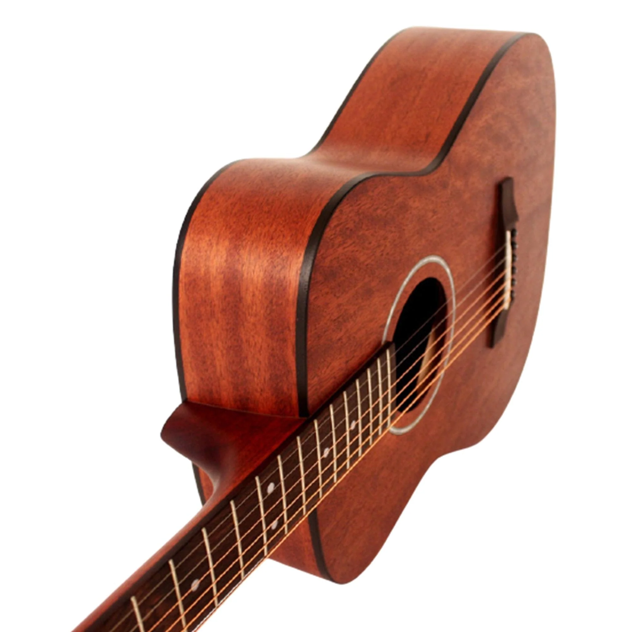 Cort AF510M-OP Concert Body 6 String Acoustic Guitar with Gigbag, Tuner, Strap, Picks, Polishing Cloth & Ebook - Image 7