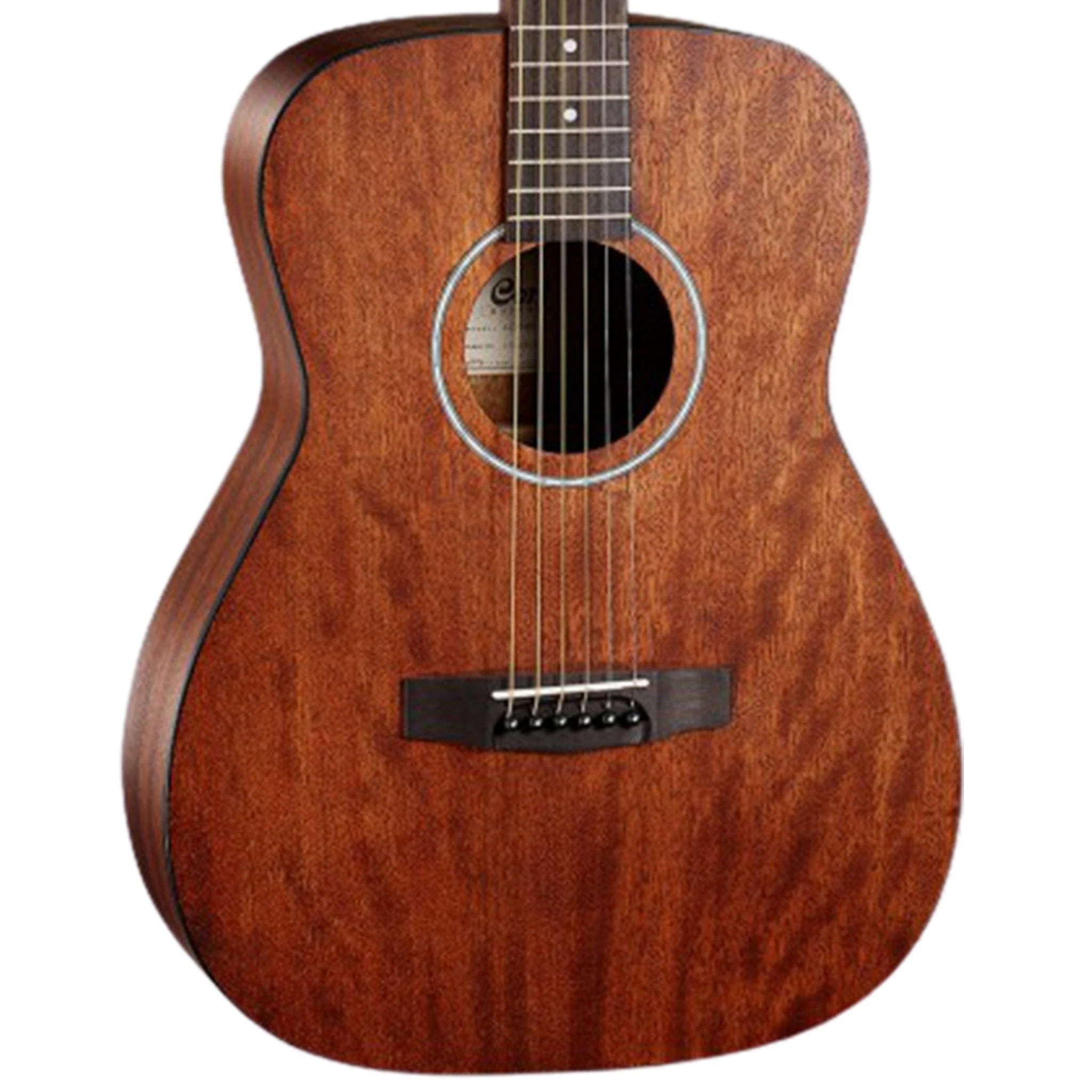 Cort AF510M-OP Concert Body 6 String Acoustic Guitar with Gigbag, Tuner, Strap, Picks, Polishing Cloth & Ebook - Image 8
