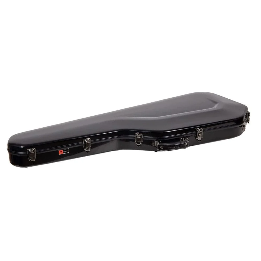 Crossrock CRF-2020GSTBK Deluxe Fiberglass Case for Tele and Strat Style Electric Guitars - Black - Image 3