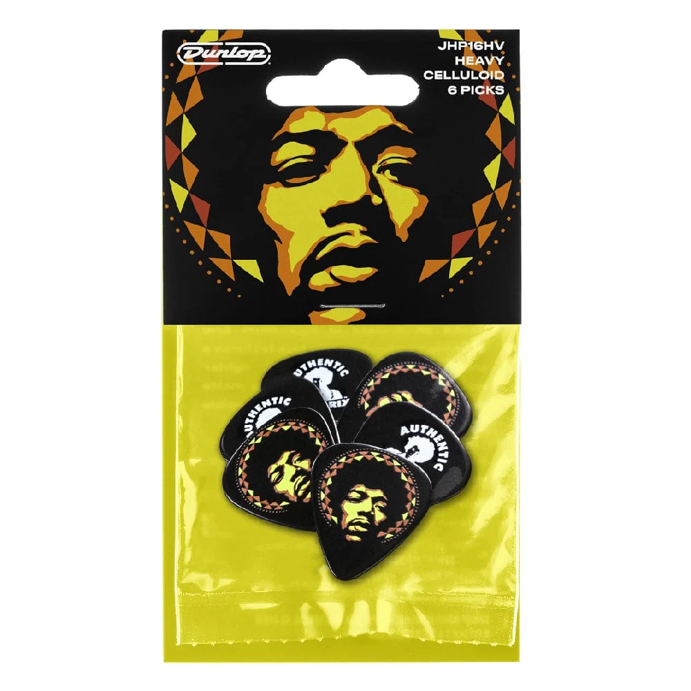 Dunlop Jimi Hendrix 69 Psych Series Aura Mandala Guitar Pick - Pack of 6 - Image 4