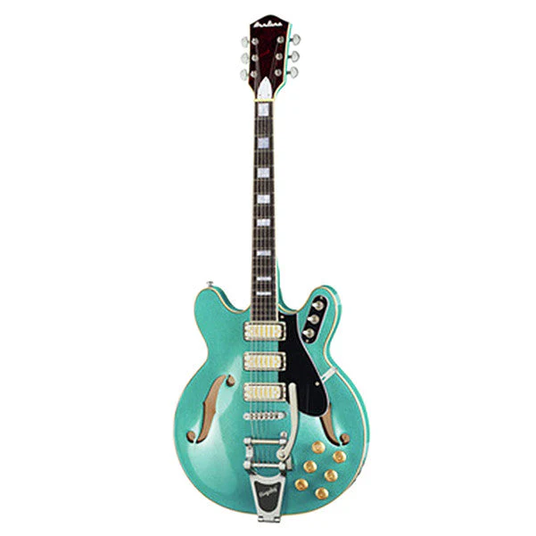 Eastwood Guitars Airline H78 Semi Hollow Electric Guitar - Image 2