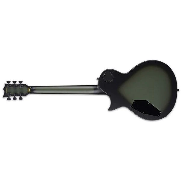ESP LTD BK600MGSBS Bill Kelliher Signature Electric Guitar - Military Green Sunburst Satin - Image 3
