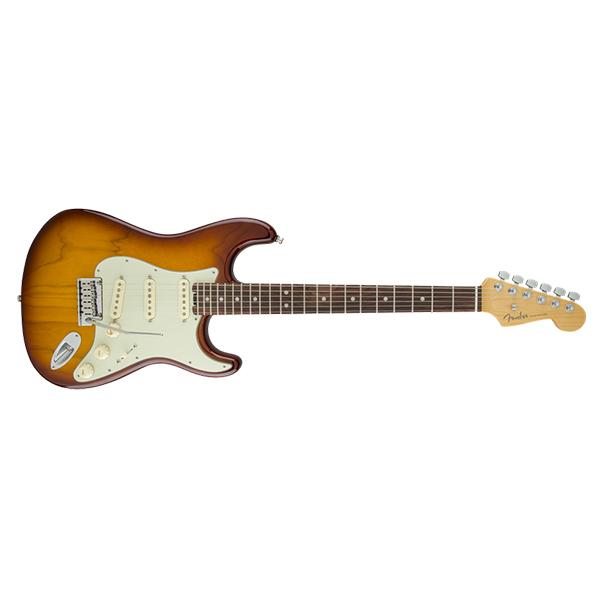 Fender American Elite Stratocaster Electric Guitar - Tobacco Sunburst