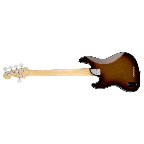 Fender American Elite Jazz Bass V Bass Guitar - 3 Color Sunburst - Image 2