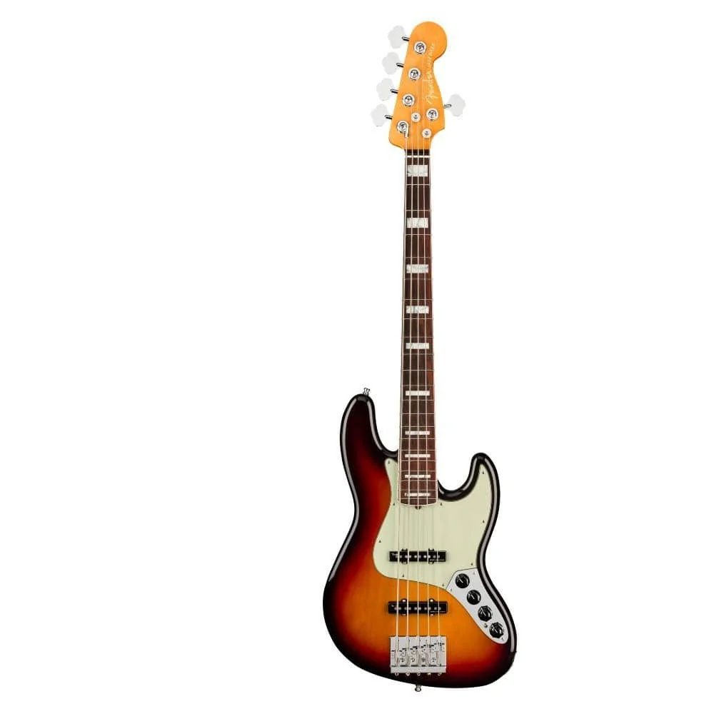 Fender American Ultra Jazz V 5 String Bass Guitar