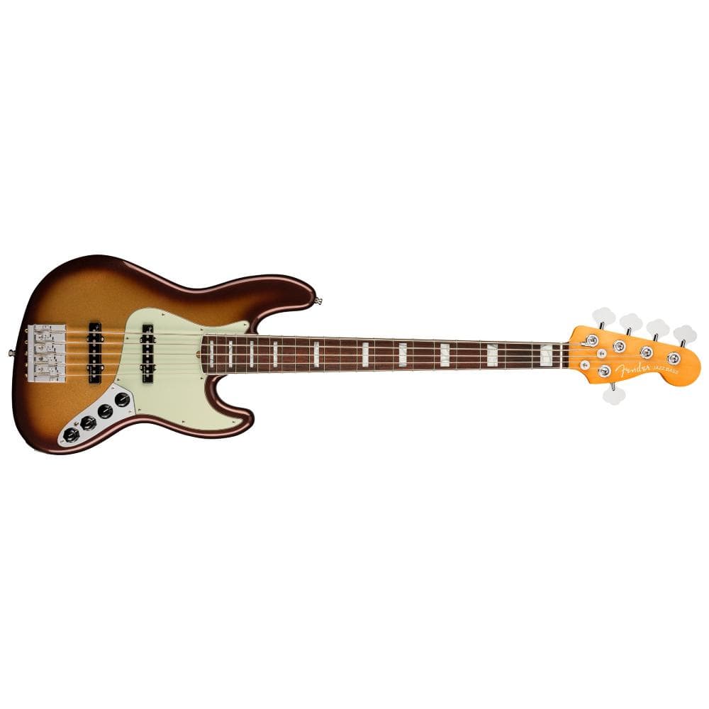 Fender American Ultra Jazz V 5 String Bass Guitar - Image 9
