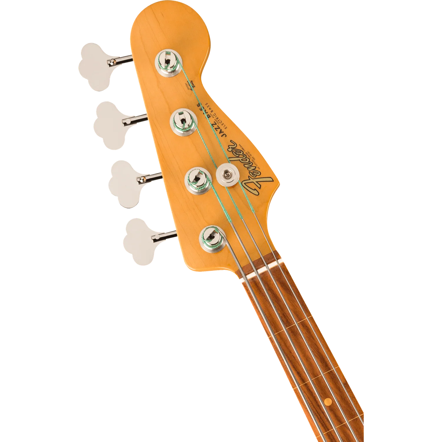 Fender Jaco Pastorius Jazz 4 string Bass Guitar, Fretless, Pau Ferro Fingerboard, 3-Color Sunburst - Image 4