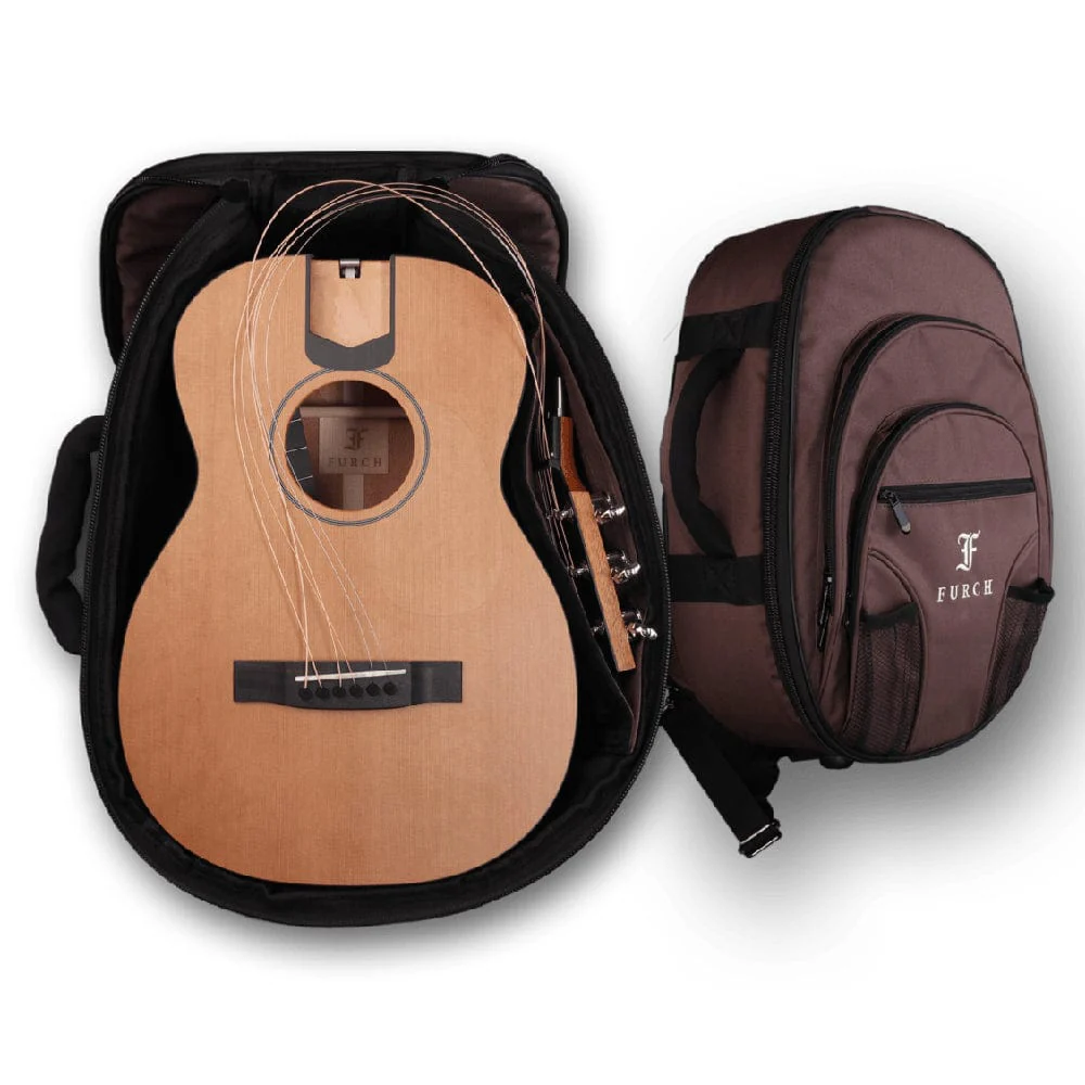 Furch Little Jane LJ10-CM Travel Acoustic Guitar With Travel Gig Bag - Image 4