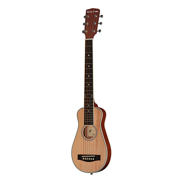 Harley Benton Traveler-Steel Dreadnought Acoustic Guitar - Natural High Gloss