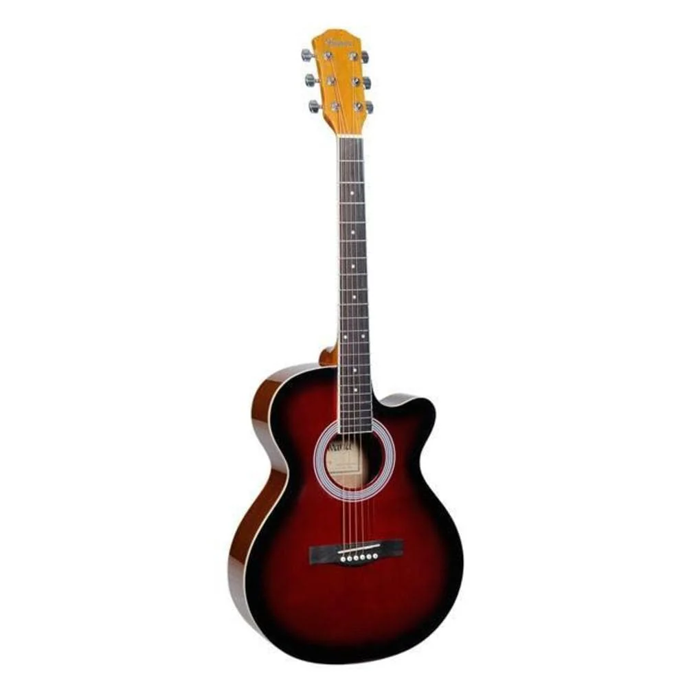 Havana AAG-39 Inch Cutaway Acoustic Guitar - Image 6