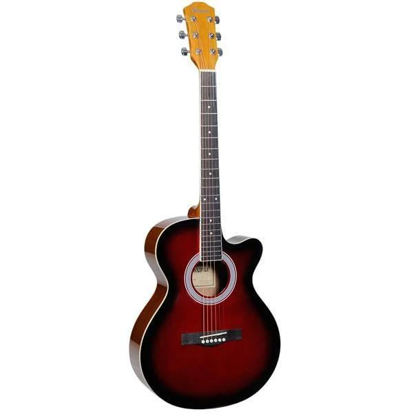 Havana FA391c 39 inch Cutaway Acoustic Guitar with Gigbag, Strap, Picks, Polishing Cloth & Ebook - Image 2