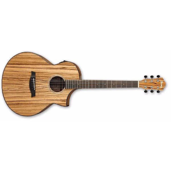 Ibanez AEW40ZW Zebrawood Acoustic-Electric Guitar