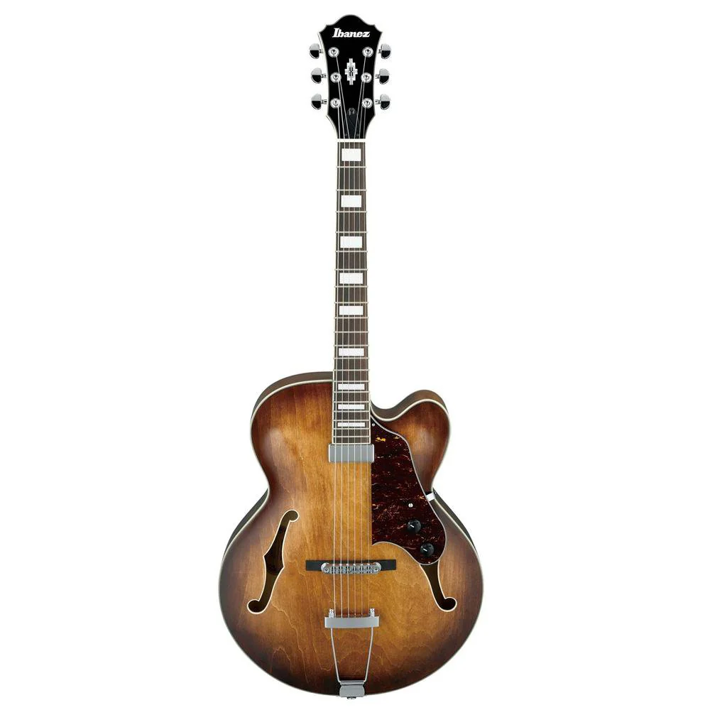 Ibanez AF71F Hollow Body Electric Guitar - Rosewood Fretboard - Tobacco Brown