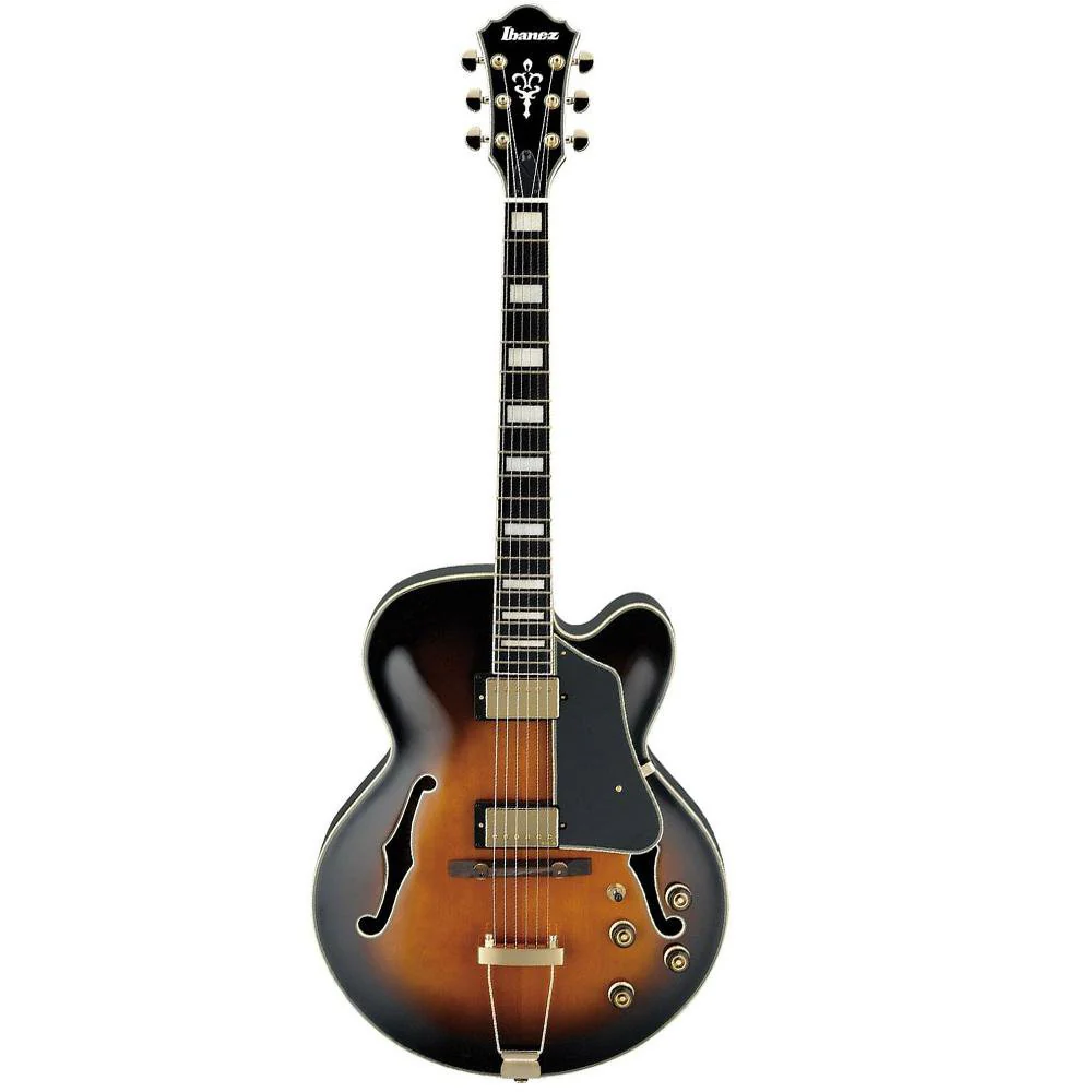 Ibanez AFJ95 Hollow Body Electric Guitar - Rosewood Fretboard - Vintage Sunburst