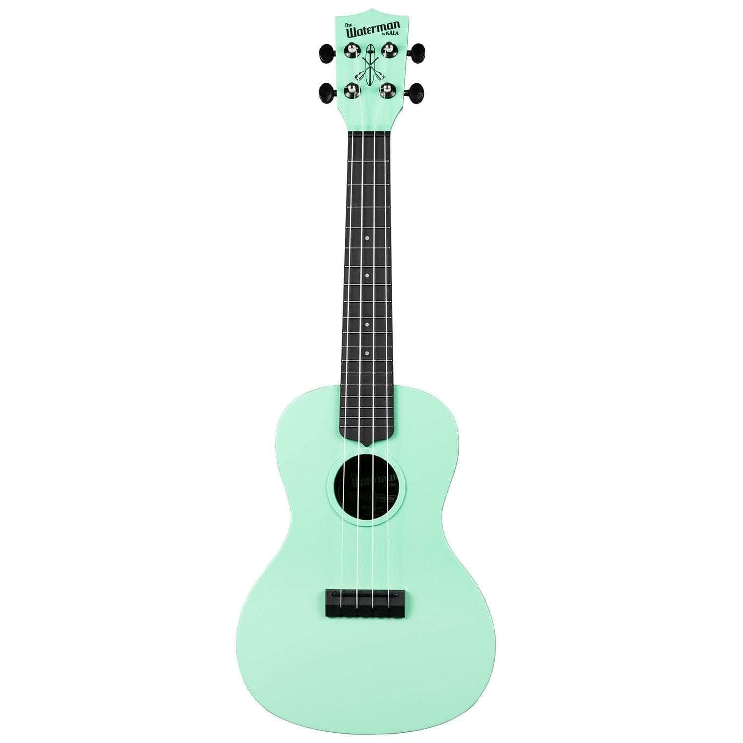 Kala KA-CW-BGN Sea Foam Green Concert Waterman Ukulele
