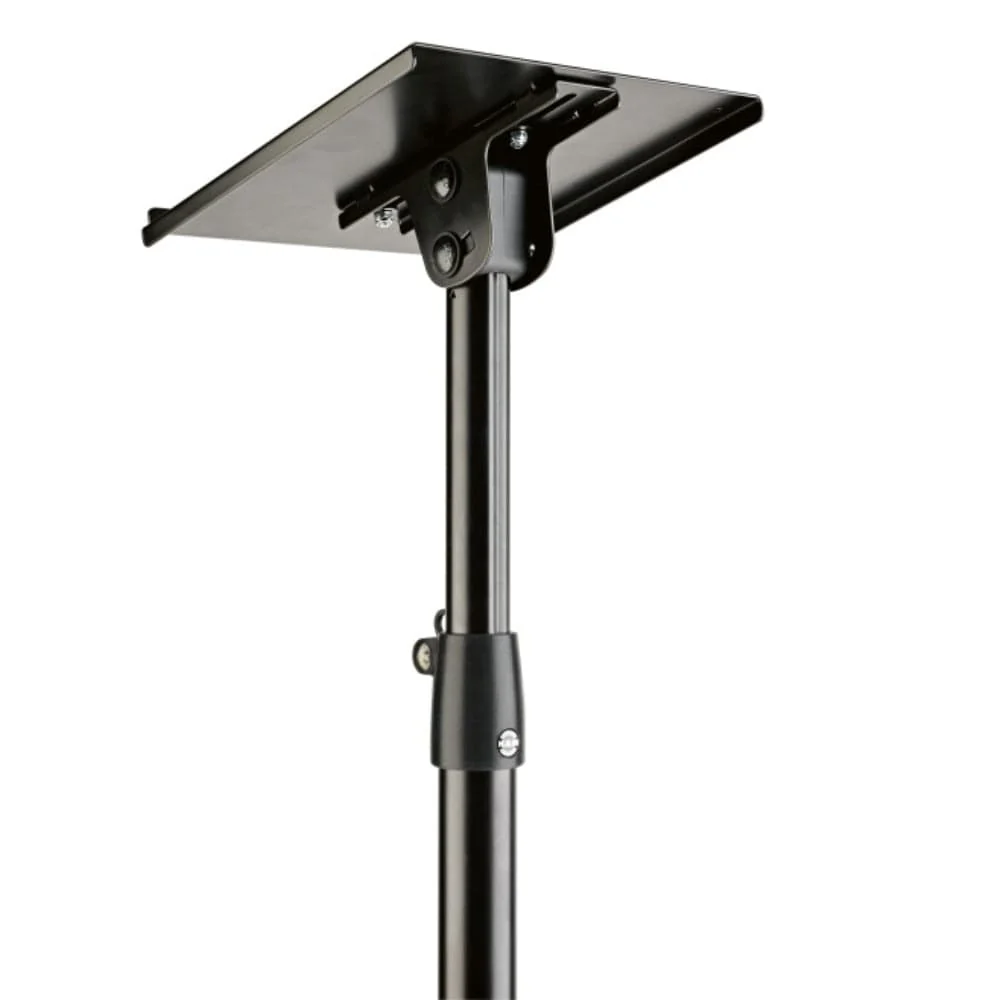 Konig & Meyer 26754 000 55 Monitor Stand with Tiltable Plate - Black - Image 4