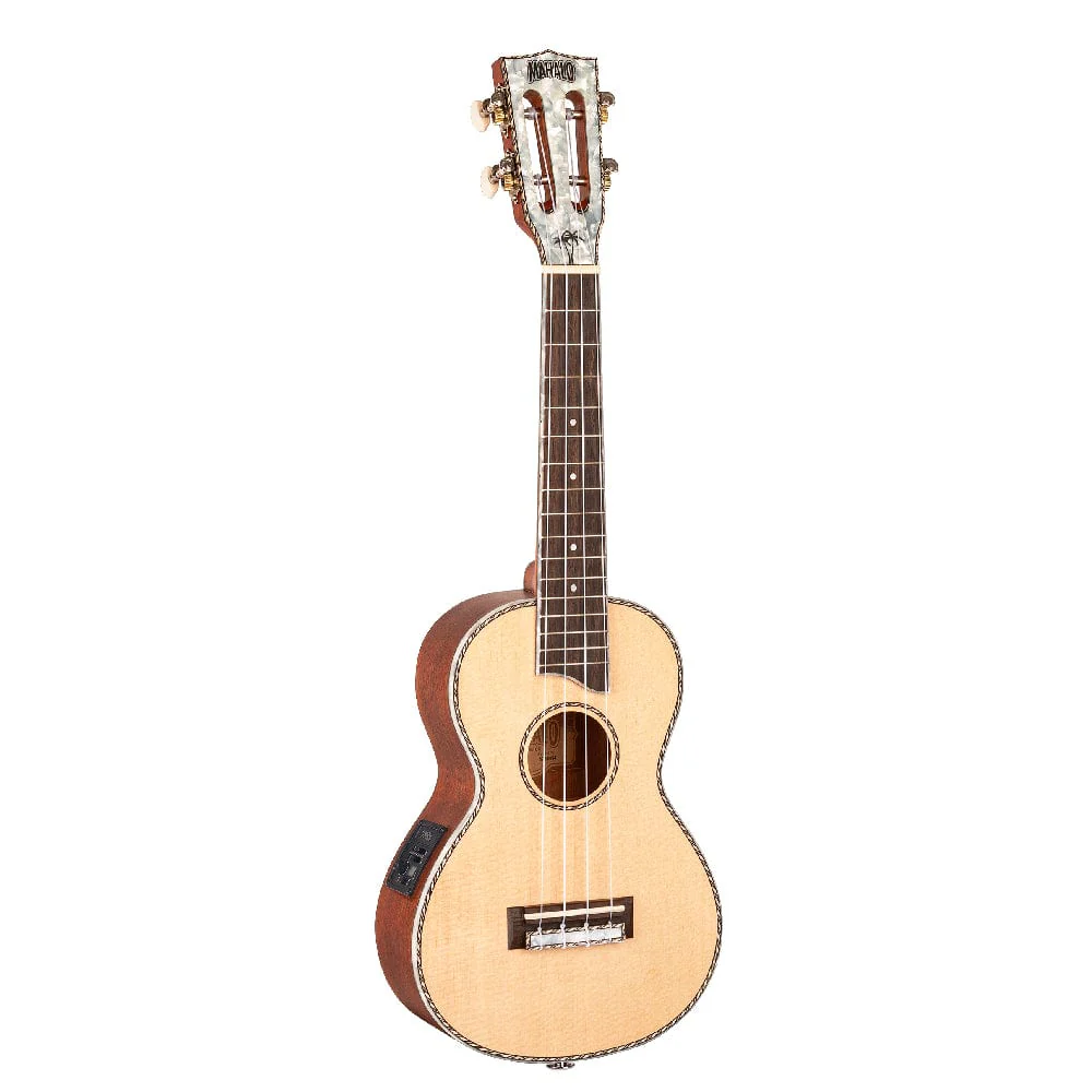 Mahalo Pearl Series Electro Acoustic Concert Ukulele With Bag