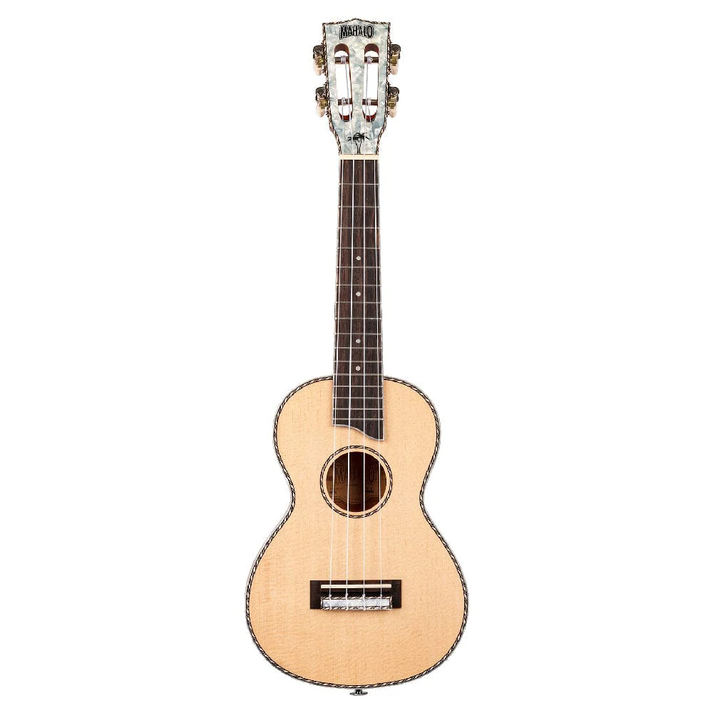 Mahalo Pearl Series Electro Acoustic Concert Ukulele With Bag - Image 2