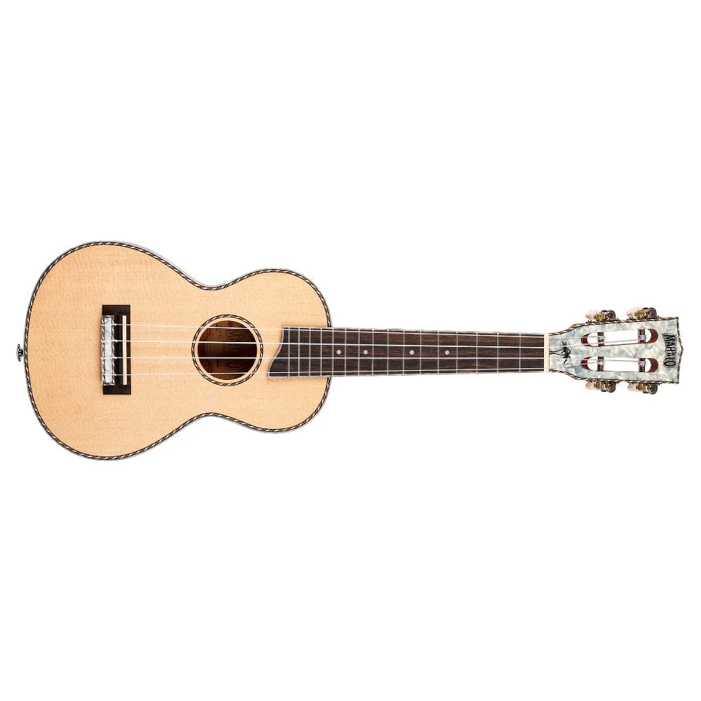 Mahalo Pearl Series Electro Acoustic Concert Ukulele With Bag - Image 3