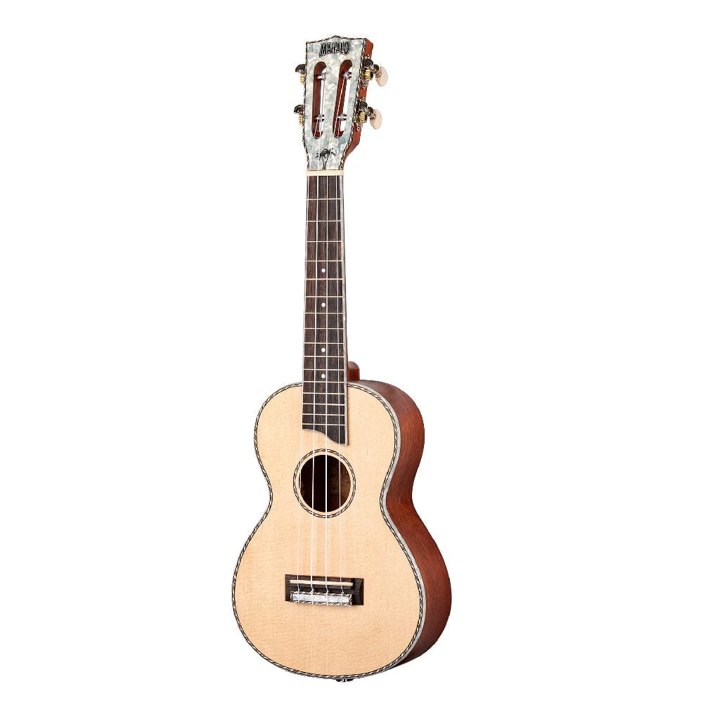 Mahalo Pearl Series Electro Acoustic Concert Ukulele With Bag - Image 4
