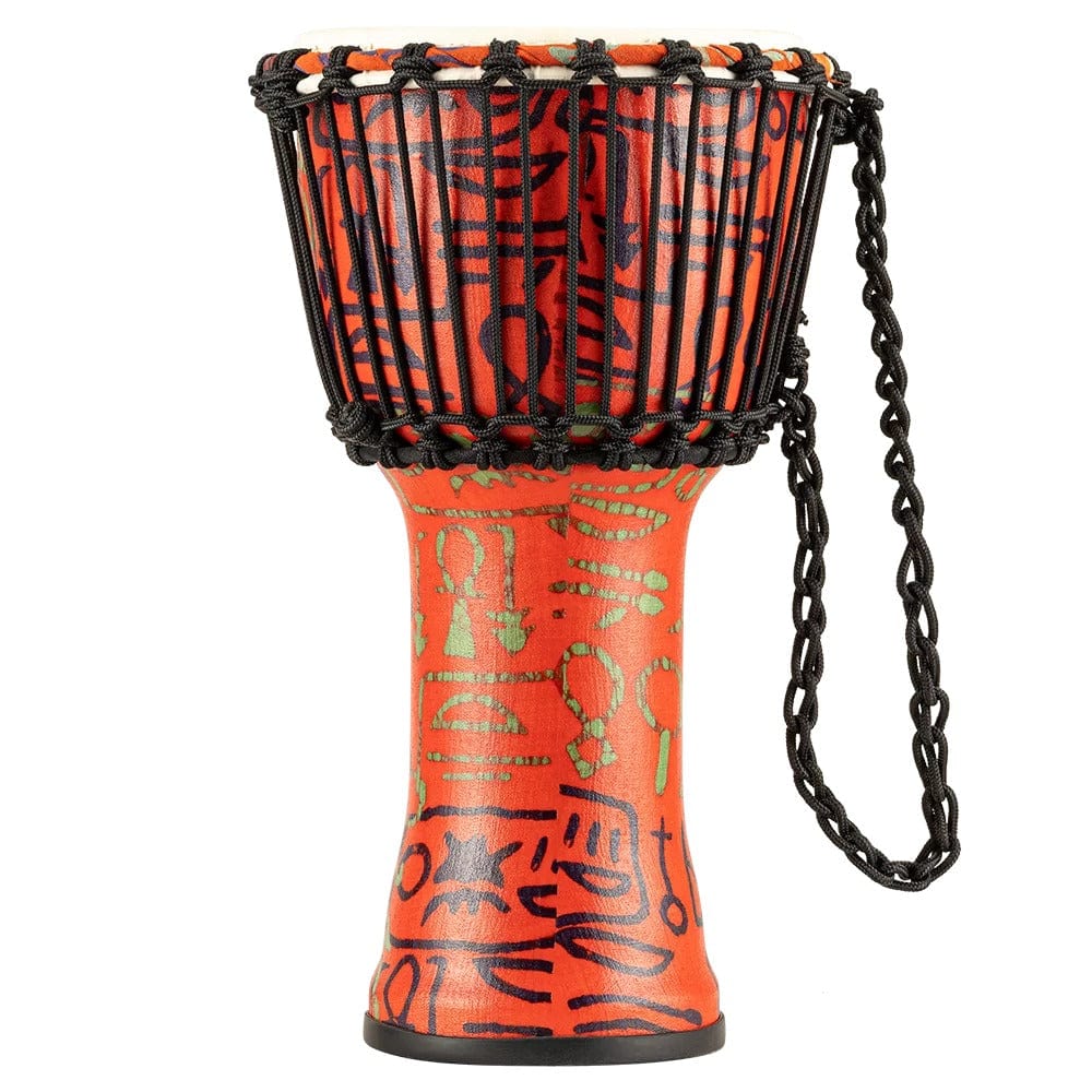 Meinl PADJ1 S G 8" Travel Series Goat Skin Head Rope Tuned Djembe - Image 3