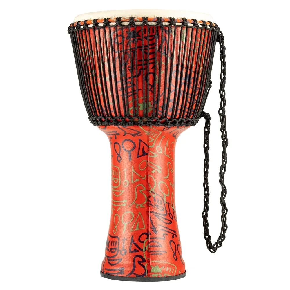 Meinl PADJ1 XL G 14" Travel Series Goat Skin Head Rope Tuned Djembe - Image 2
