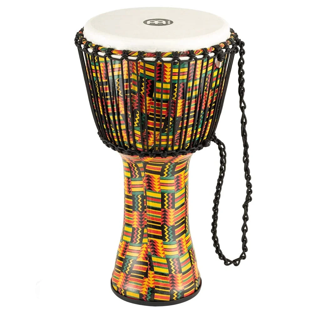 Meinl PADJ5-L-F 12" Travel Series Synthetic Head Rope Tuned Djembe