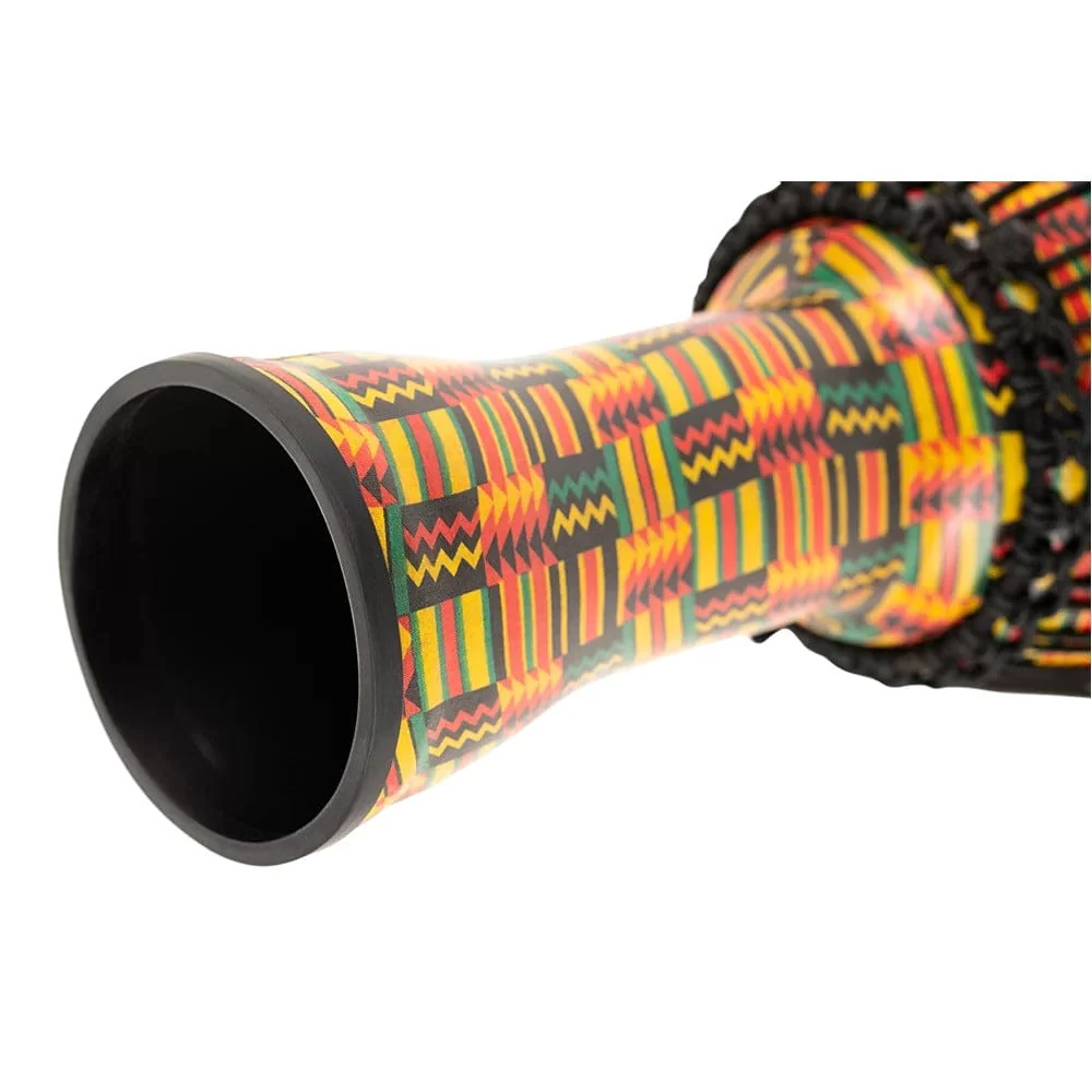 Meinl PADJ5-M-F 10" Travel Series Synthetic Head Rope Tuned Djembe - Image 4