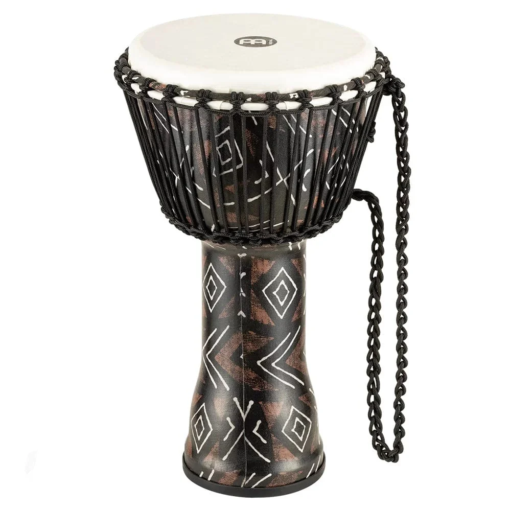 Meinl PADJ6-M-F 10" Travel Series Synthetic Head Rope Tuned Djembe