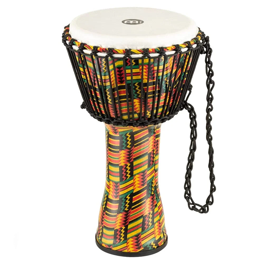 Meinl PADJ6-M-F 10" Travel Series Synthetic Head Rope Tuned Djembe - Image 2