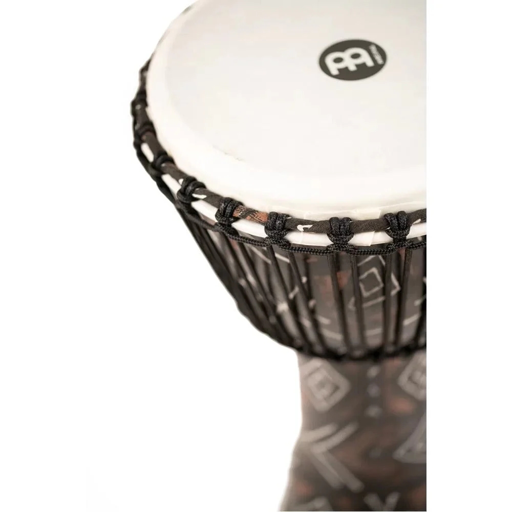 Meinl PADJ6-M-F 10" Travel Series Synthetic Head Rope Tuned Djembe - Image 3